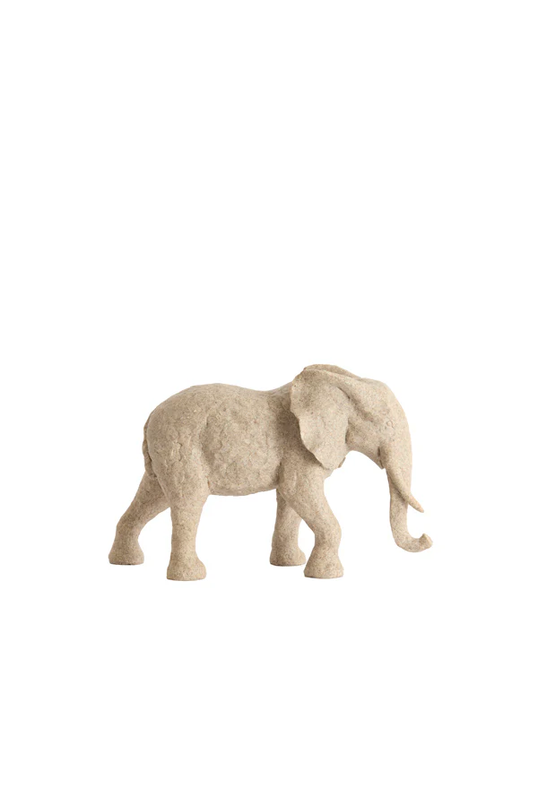 Ornament 33x12,5x20,5 cm ELEPHANT sand