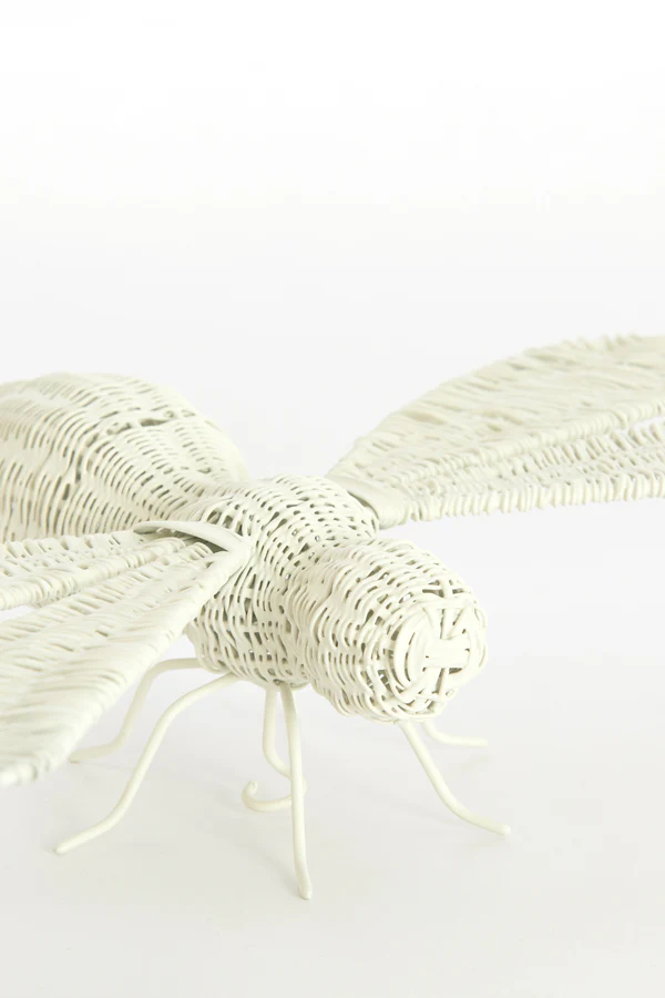 Ornament 37,5x18x6,5 cm CICADA cream - Image 3