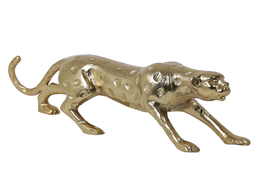Ornament 53x12,5x13,5 cm PANTHER gold - Image 2
