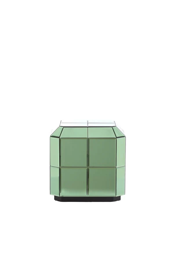 Pillar 40x40x40 cm LUCIANO green
