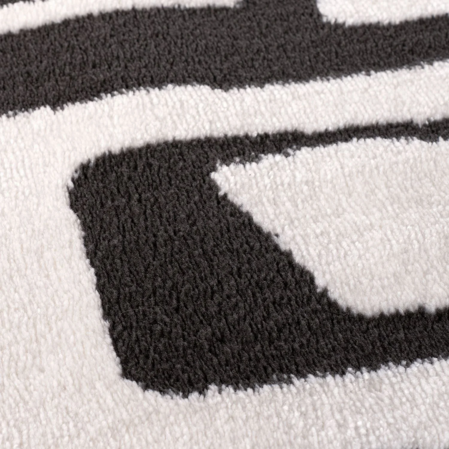 Loft Abstract Dark Grey Rug - Image 3