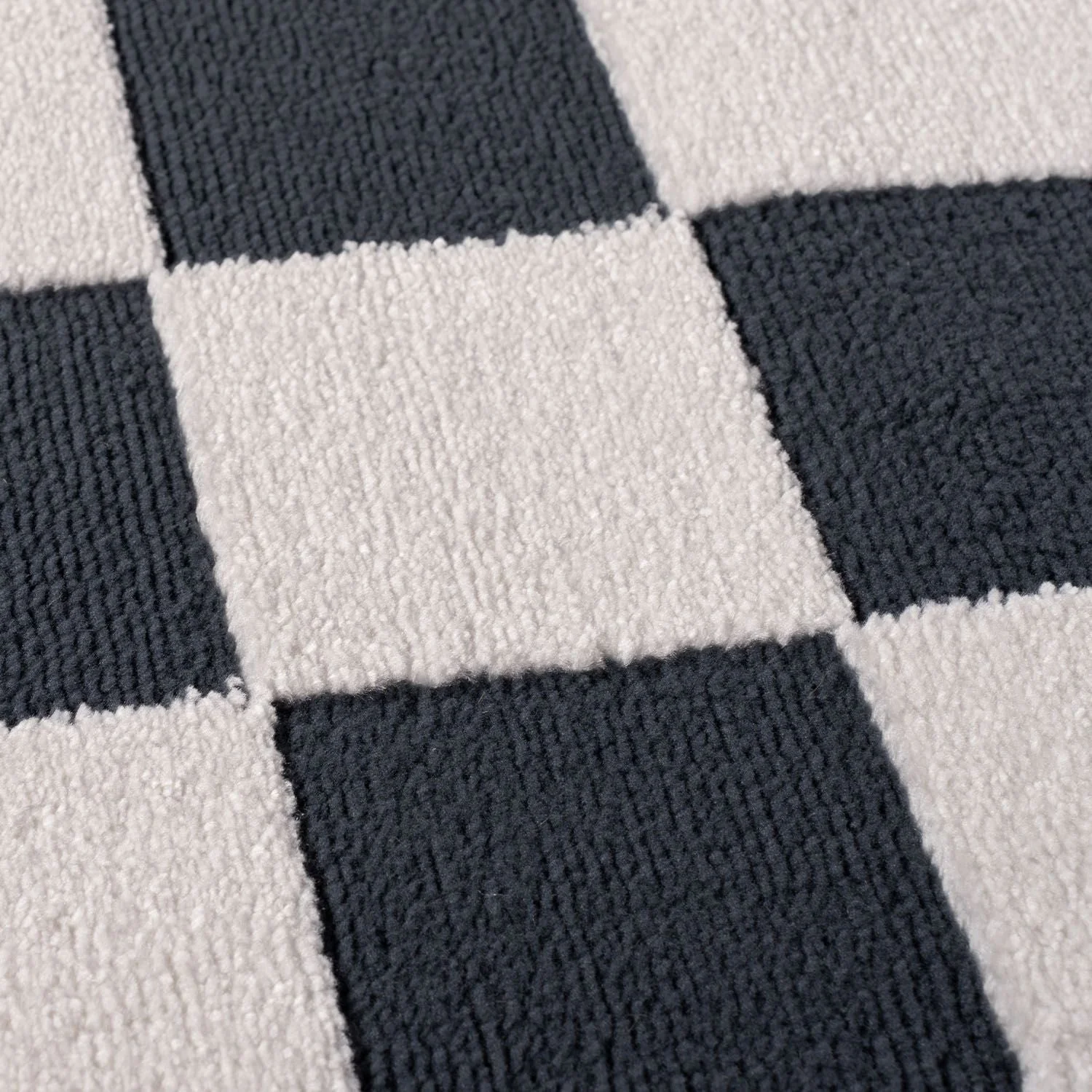 Loft Checkerboard Blue Rug - Image 3