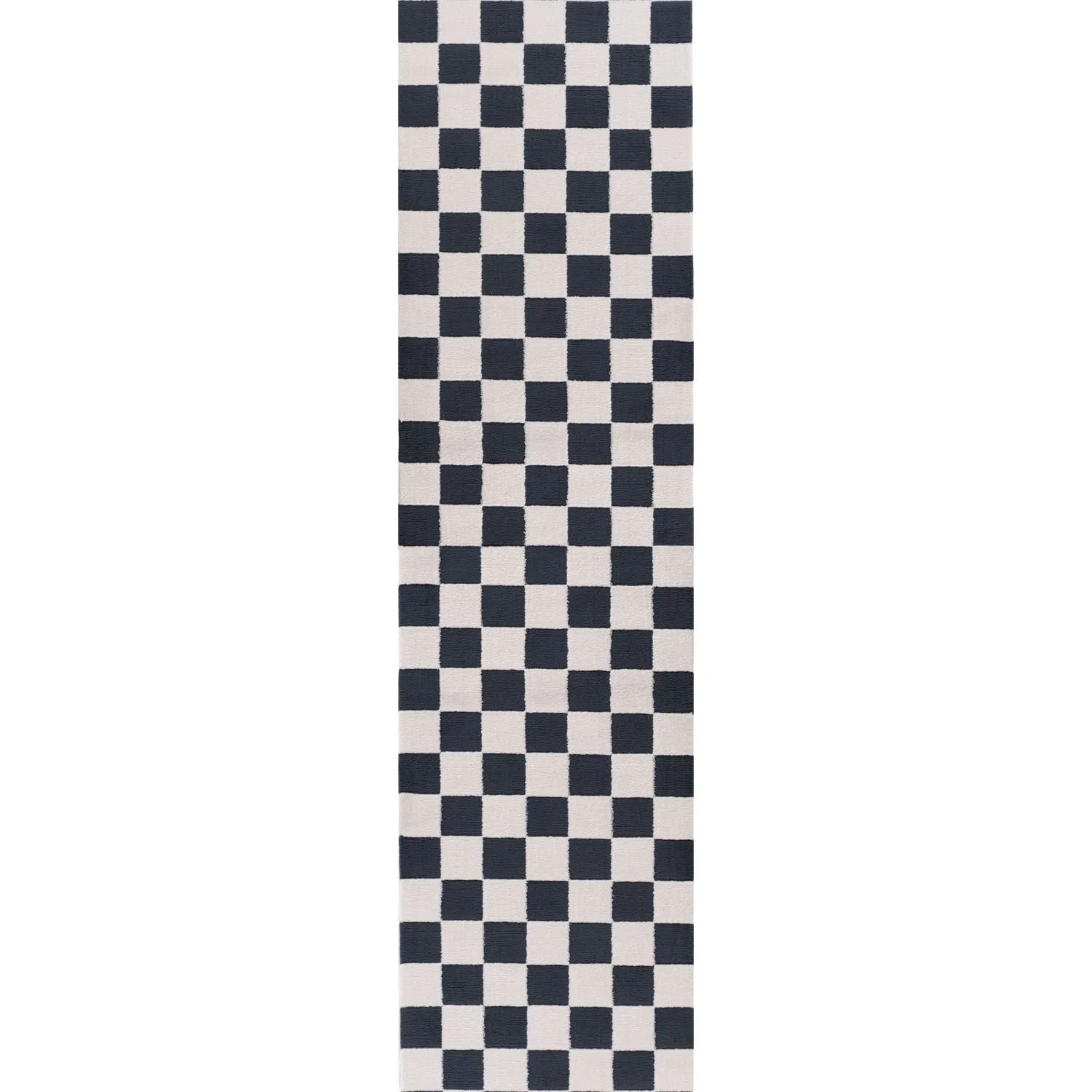 Loft Checkerboard Blue Rug - Image 7