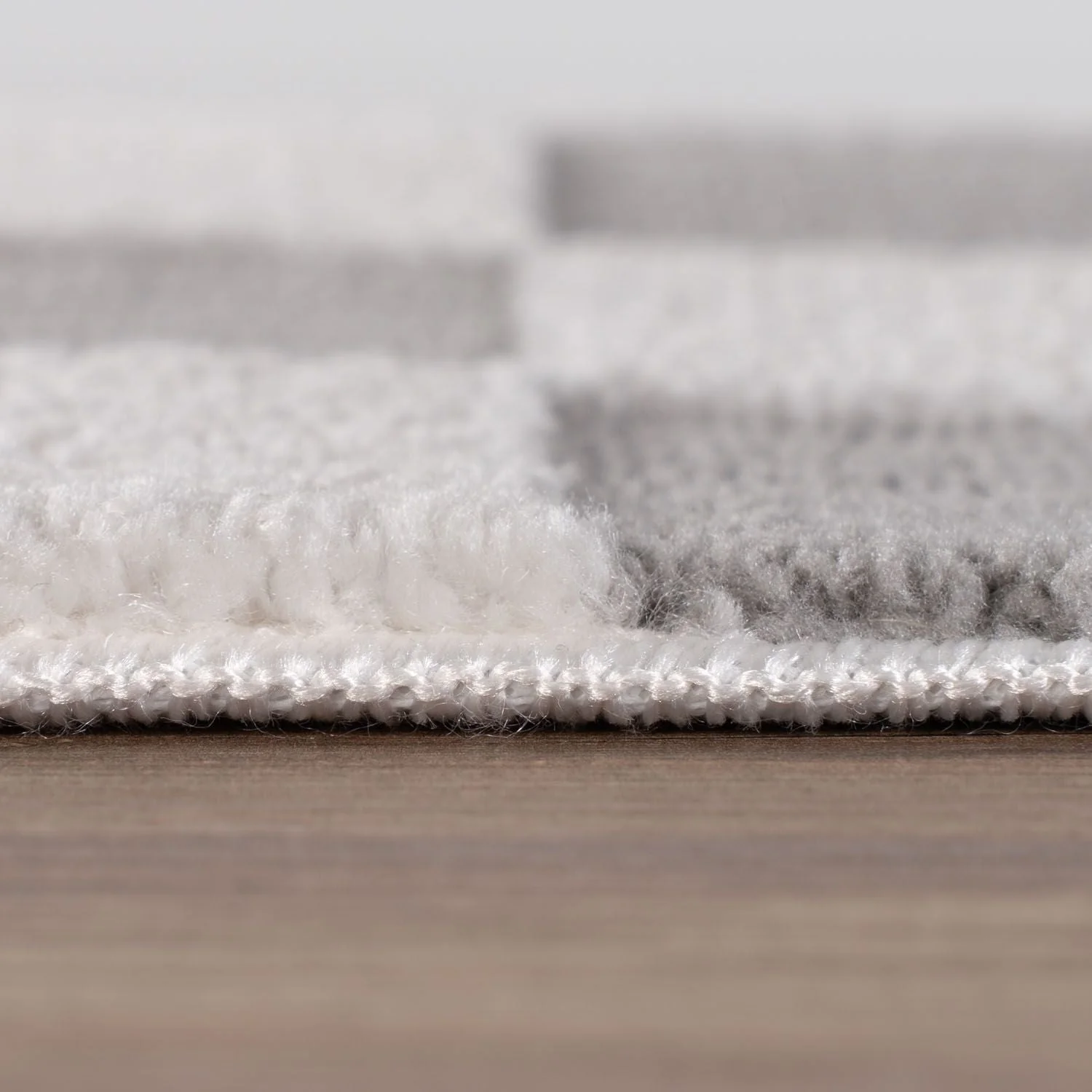 Loft Checkerboard Grey Rug - Image 5