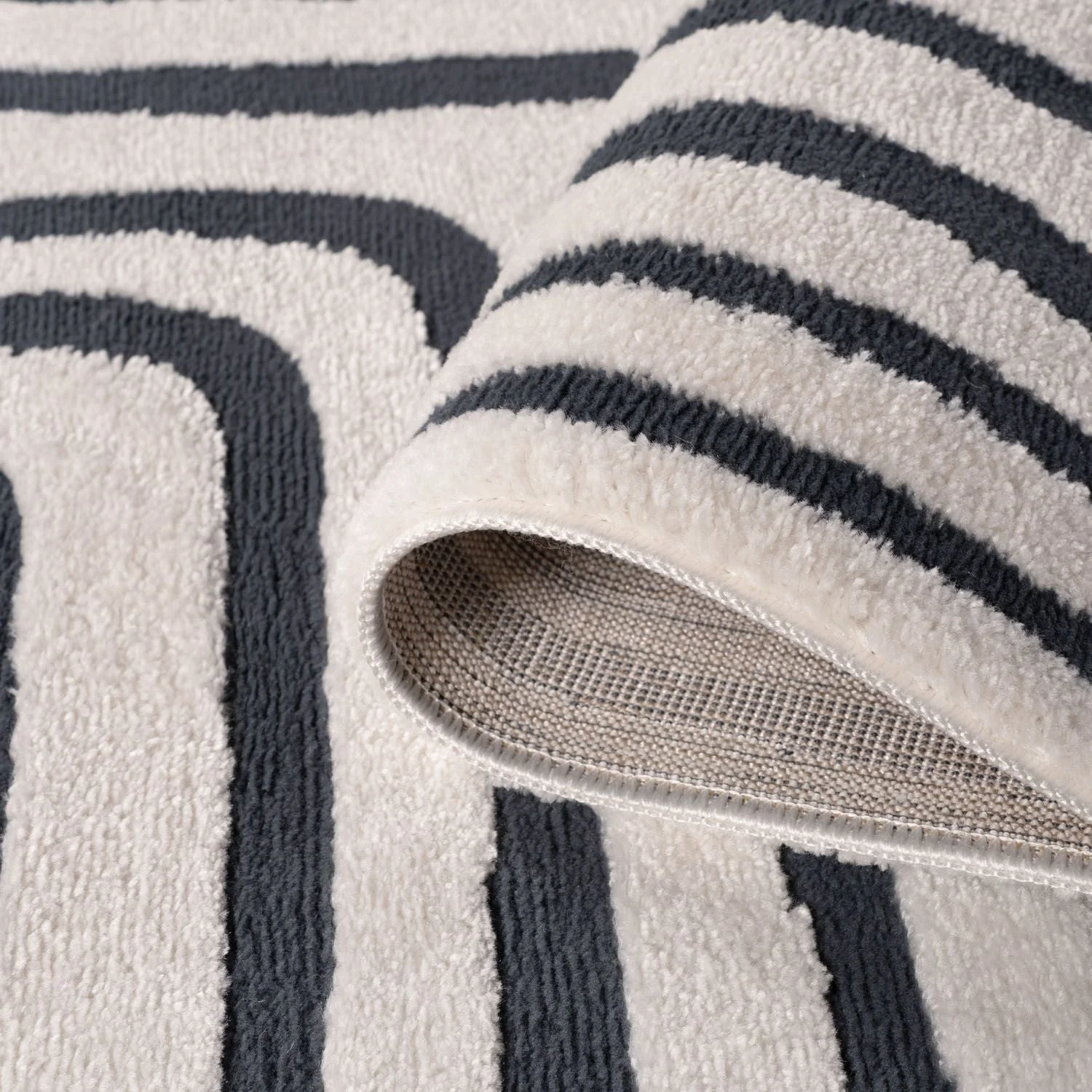Loft Geometric Blue Rug - Image 4