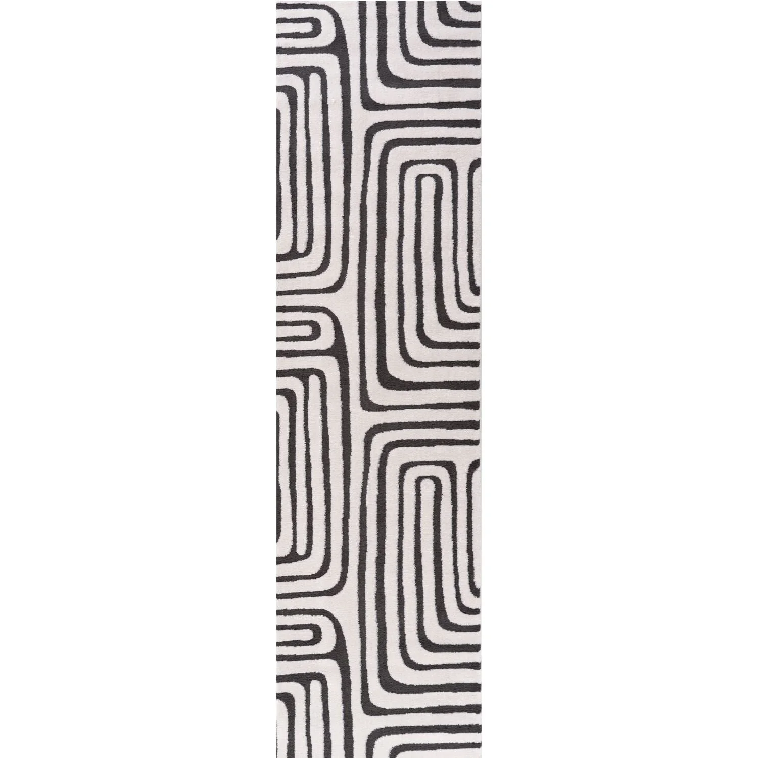 Loft Geometric Dark Grey Rug - Image 7