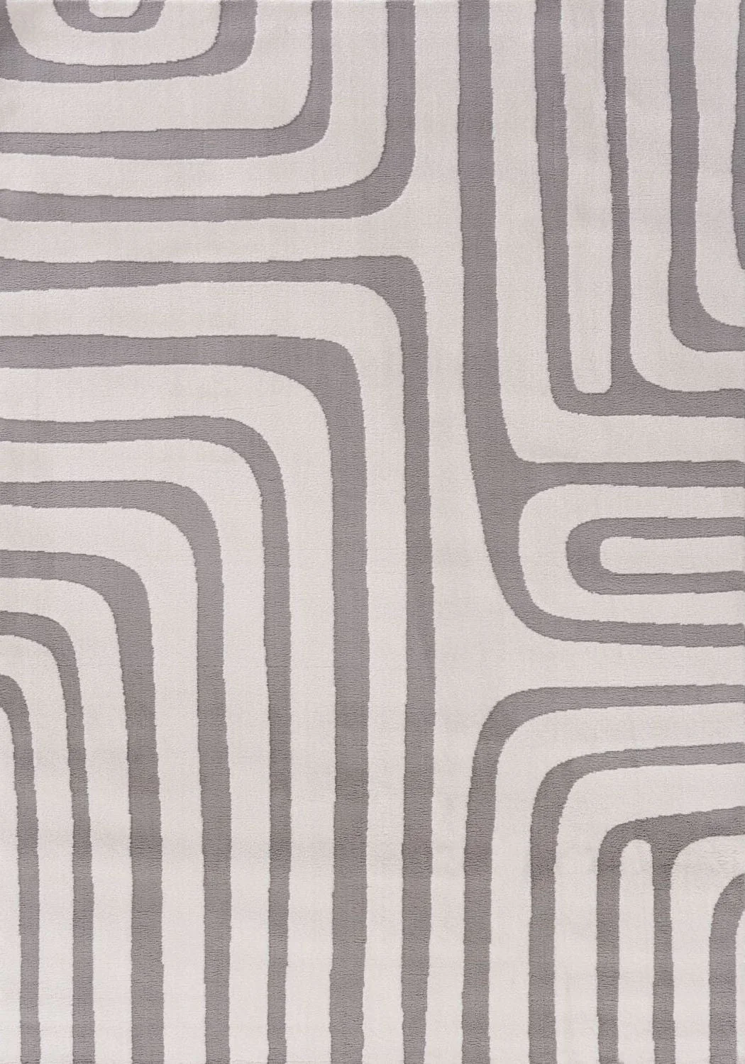 Loft Geometric Grey Rug