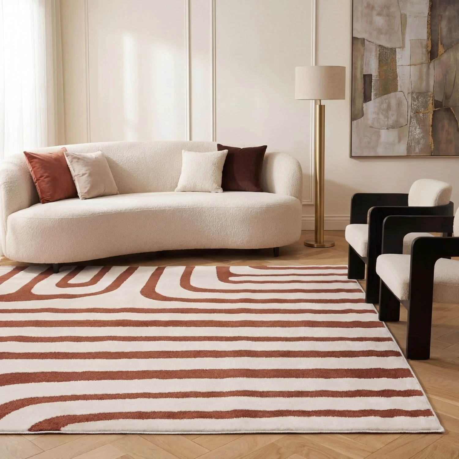 Loft Geometric Terra Rug - Image 2
