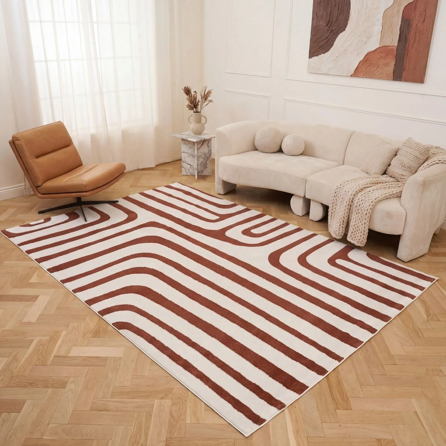 Loft Geometric Terra Rug - Image 9