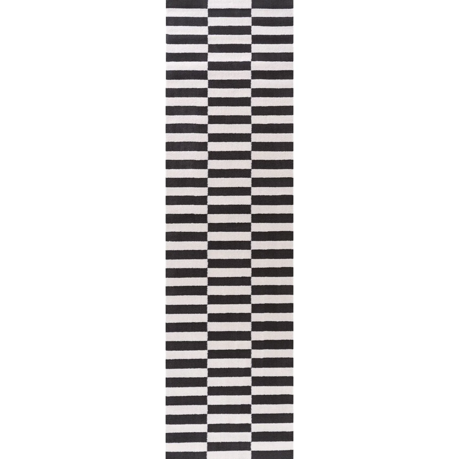 Loft Striped Dark Grey Rug - Image 7