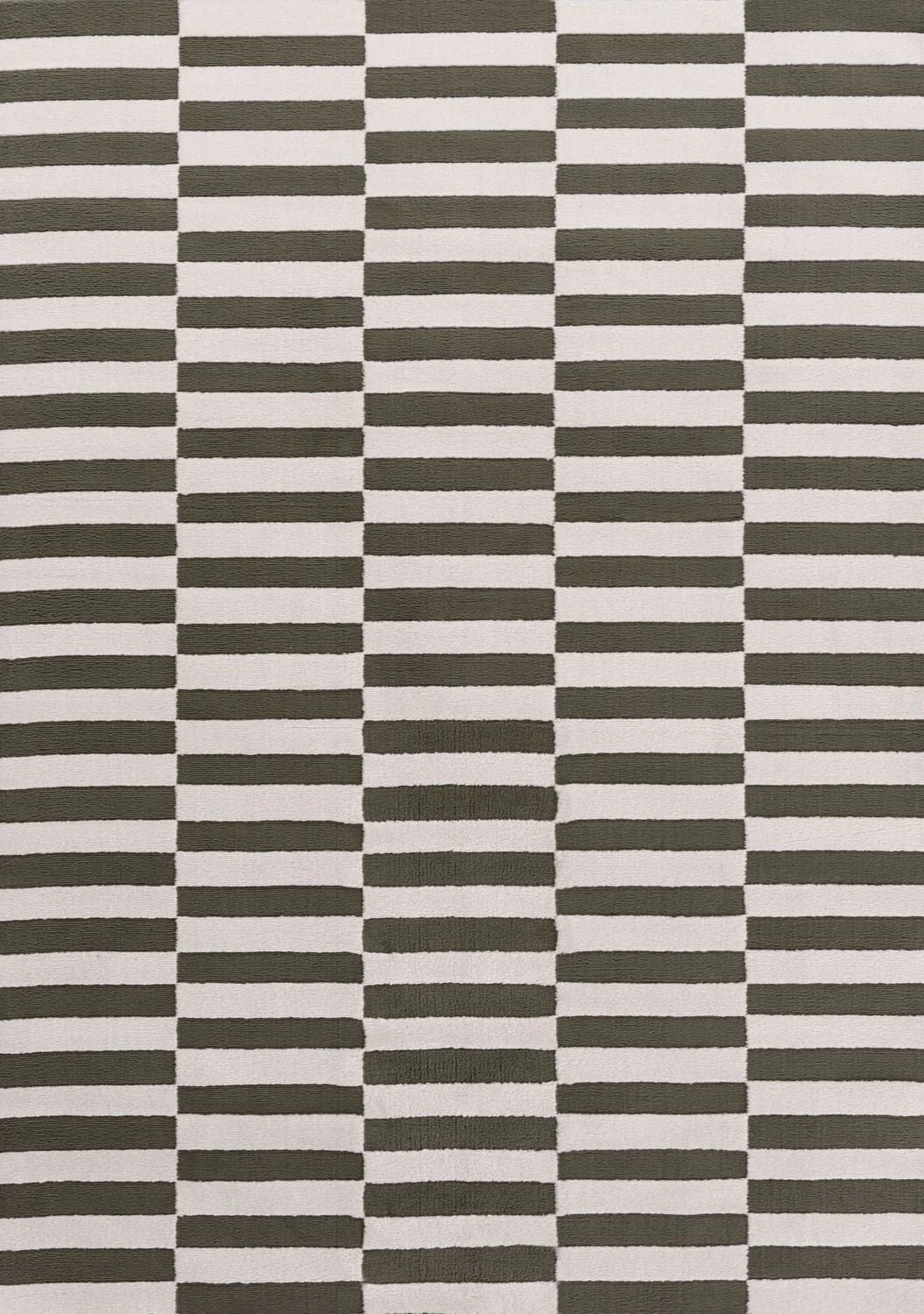 Loft Striped Green Rug