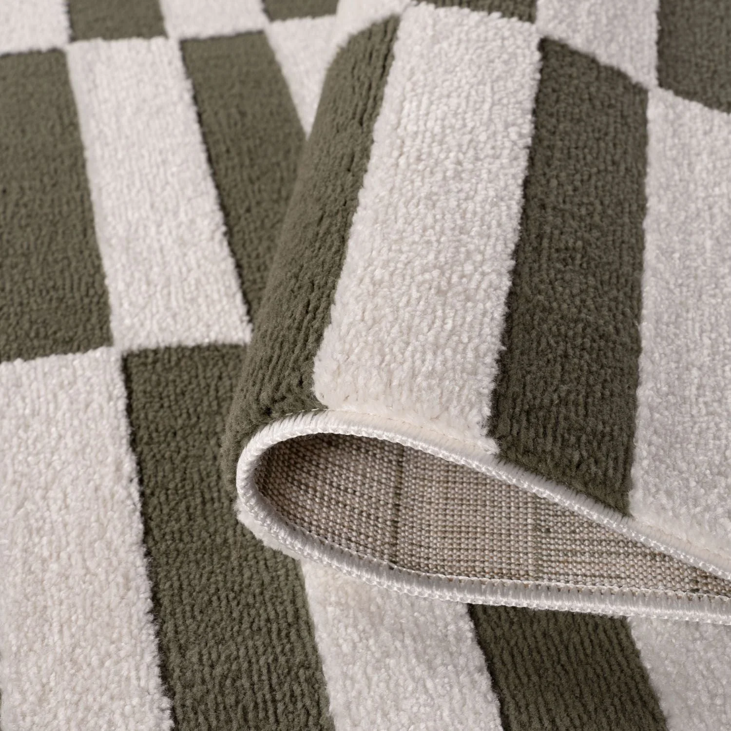Loft Striped Green Rug - Image 4
