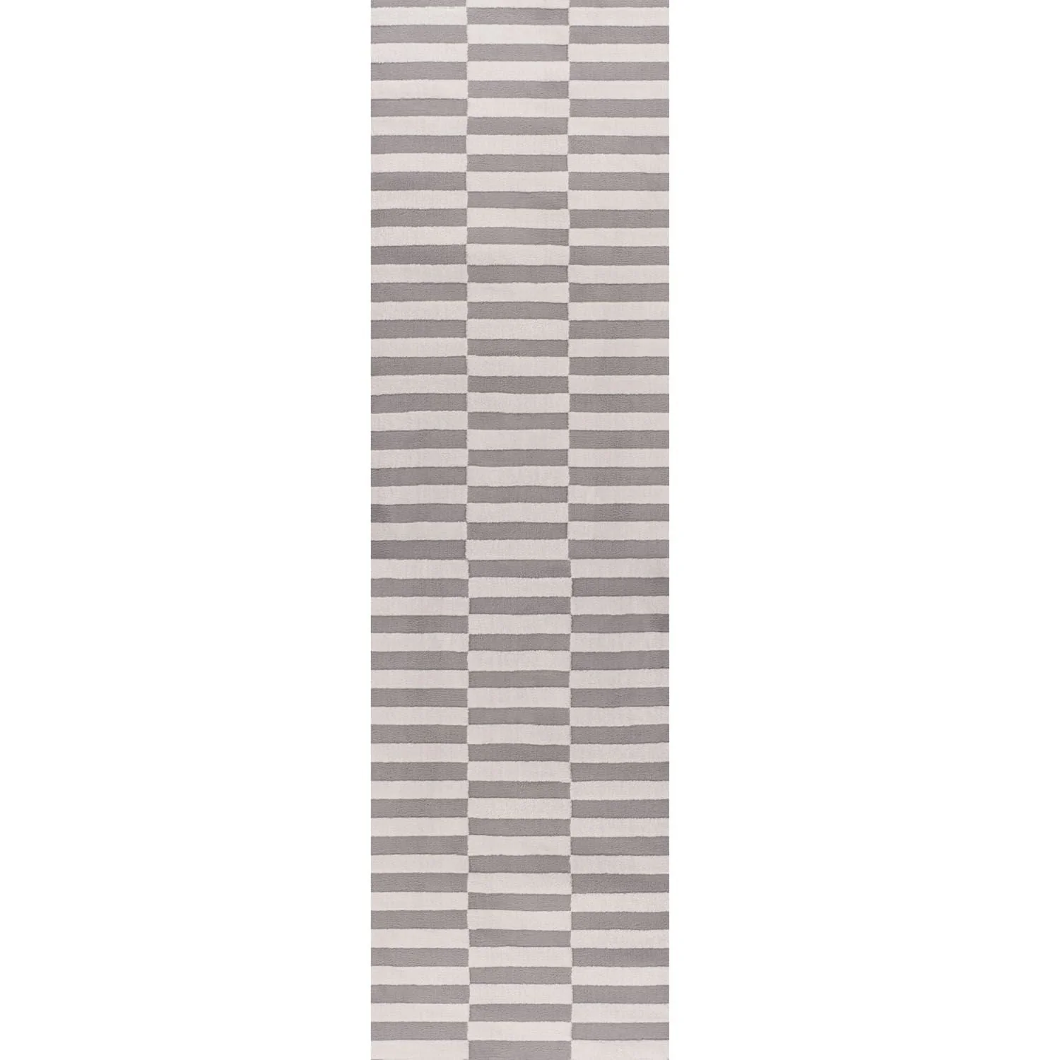 Loft Striped Grey Rug - Image 7