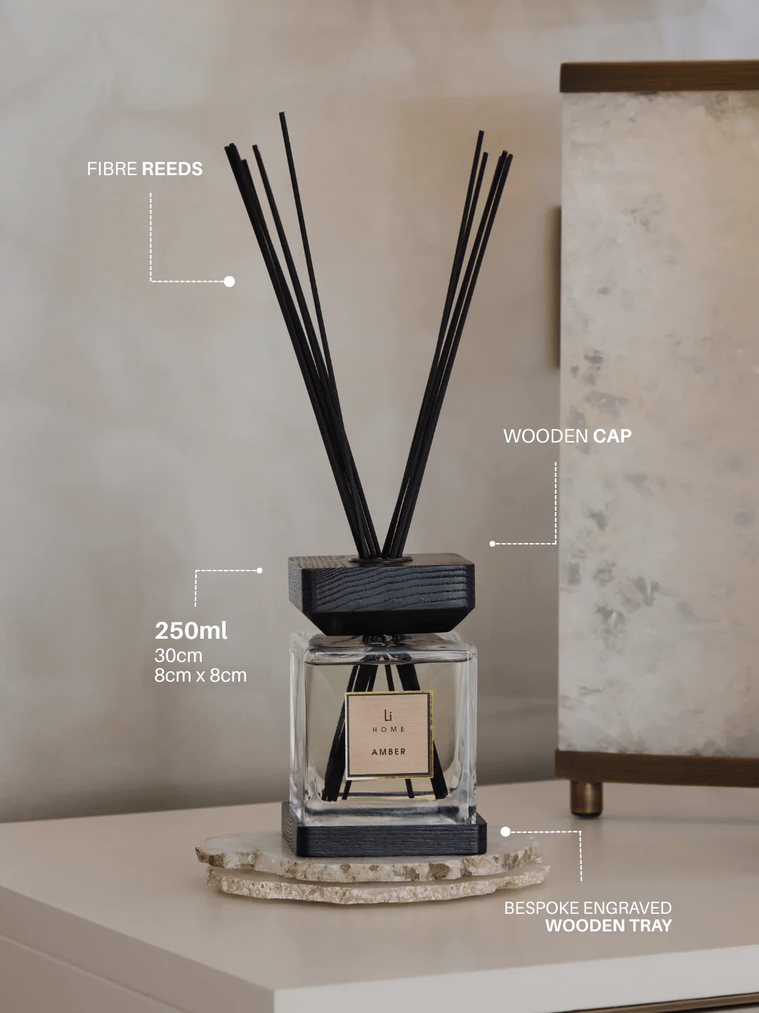 Luxury Square Diffuser - Amber - Image 10