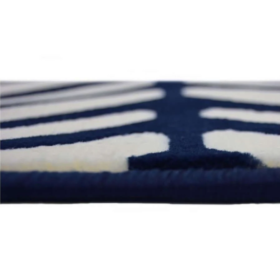 Maestro Herringbone Blue Rug - Image 3