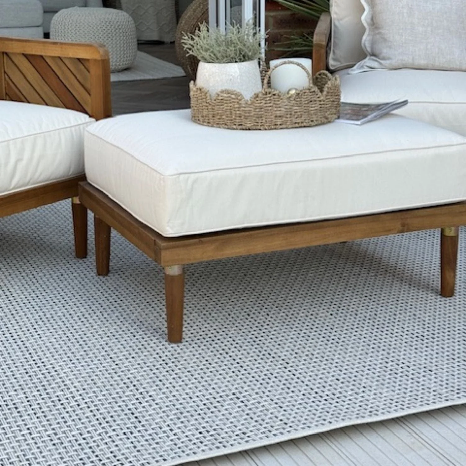 Magic Outdoor Rug Cream | 3610 - Image 6