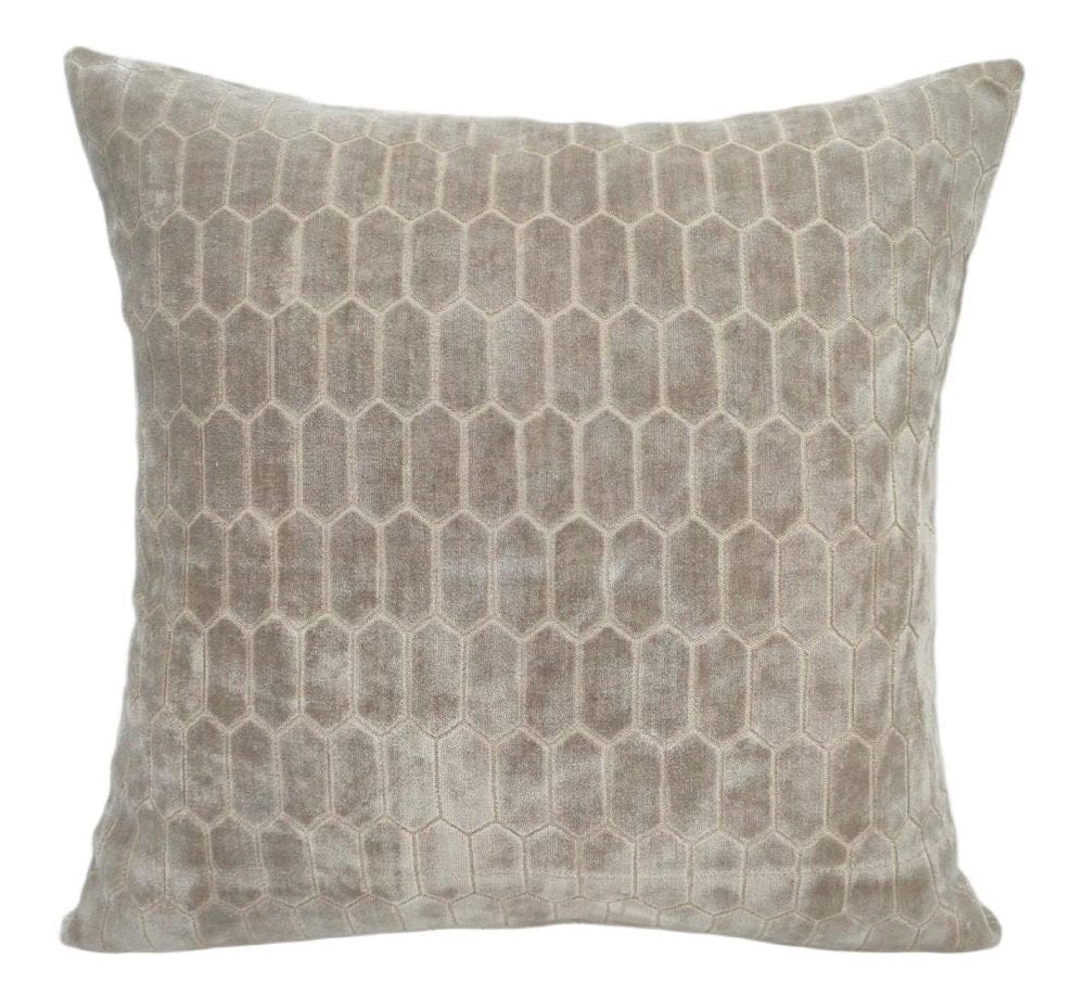 Malini Albie Taupe Cushion - Image 2