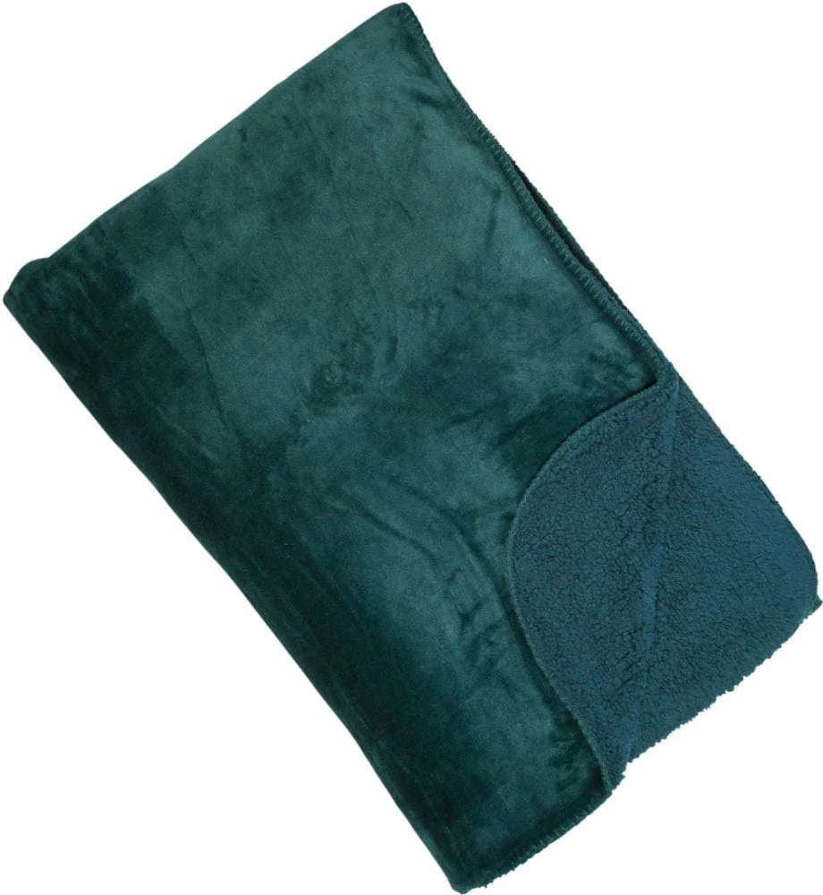 Malini Cosy Teal Throw - Image 2
