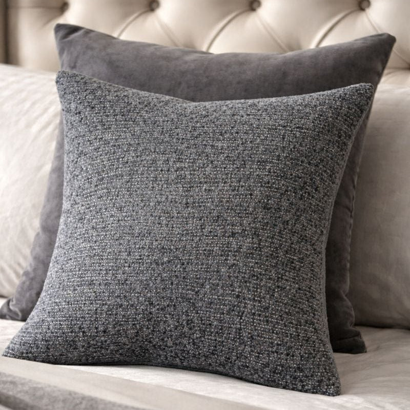 Malini Flecks Grey Cushion