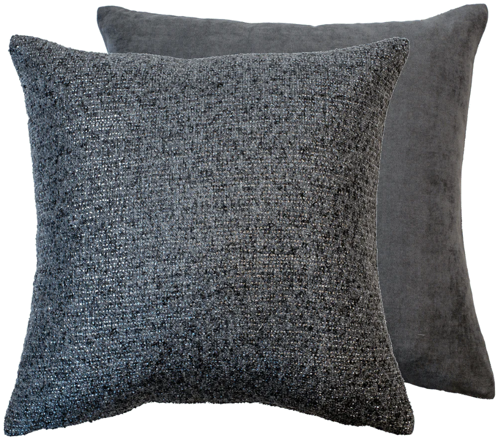 Malini Flecks Grey Cushion - Image 2