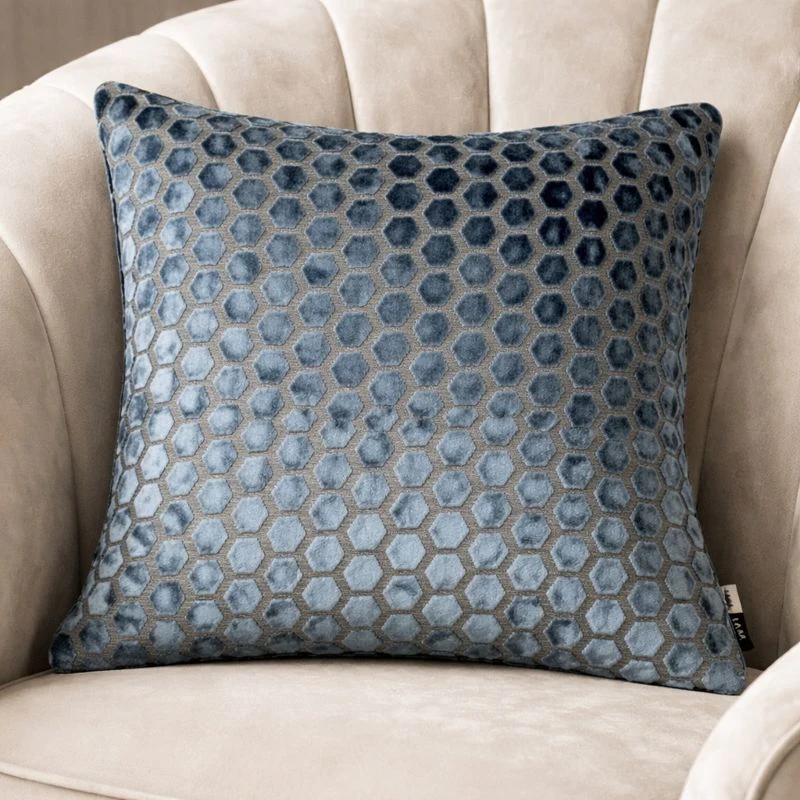 Malini Jorvik Blue Cushion