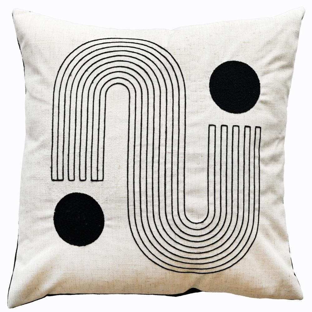Malini Klee Black Cushion - Image 2