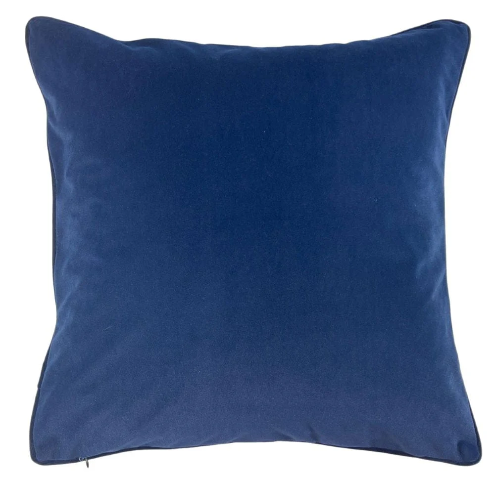 Malini Large Kivo Navy Cushion - Image 3