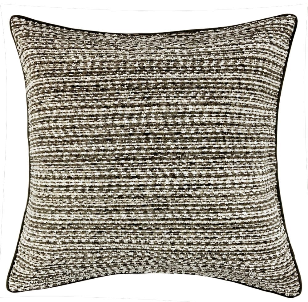 Malini Large Nalvin Choc Cushion - Image 2