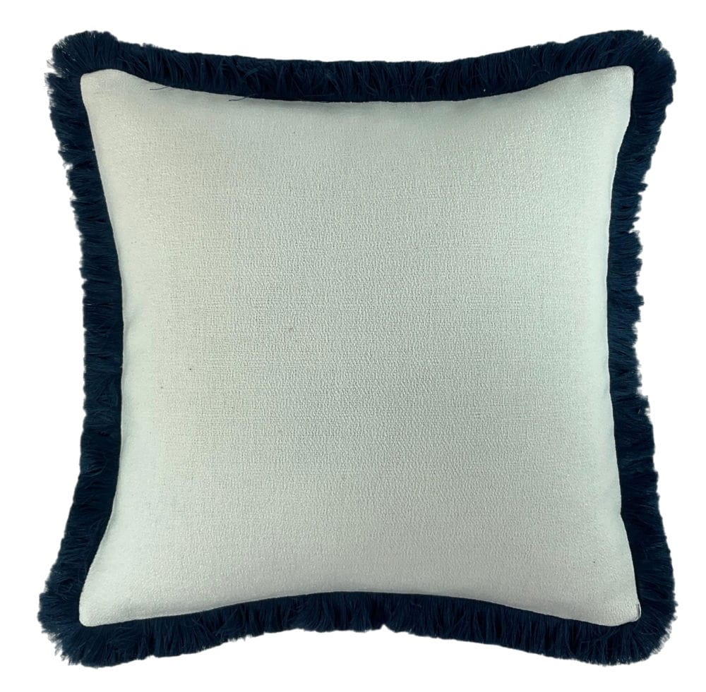 MaliniLarge Hugo Navy Cushion - Image 2