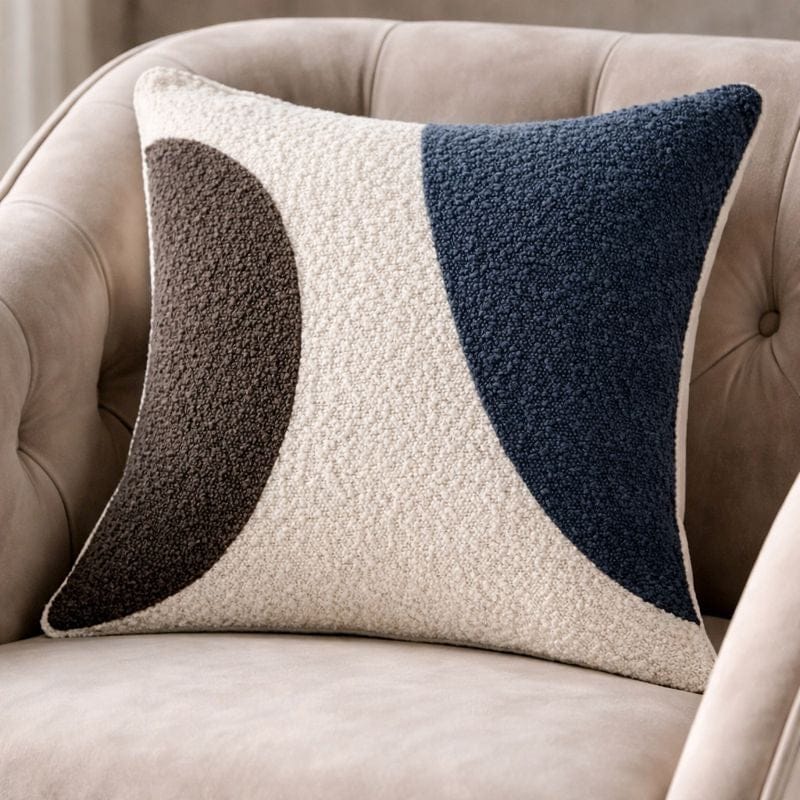 Malini Otto Navy Cushion