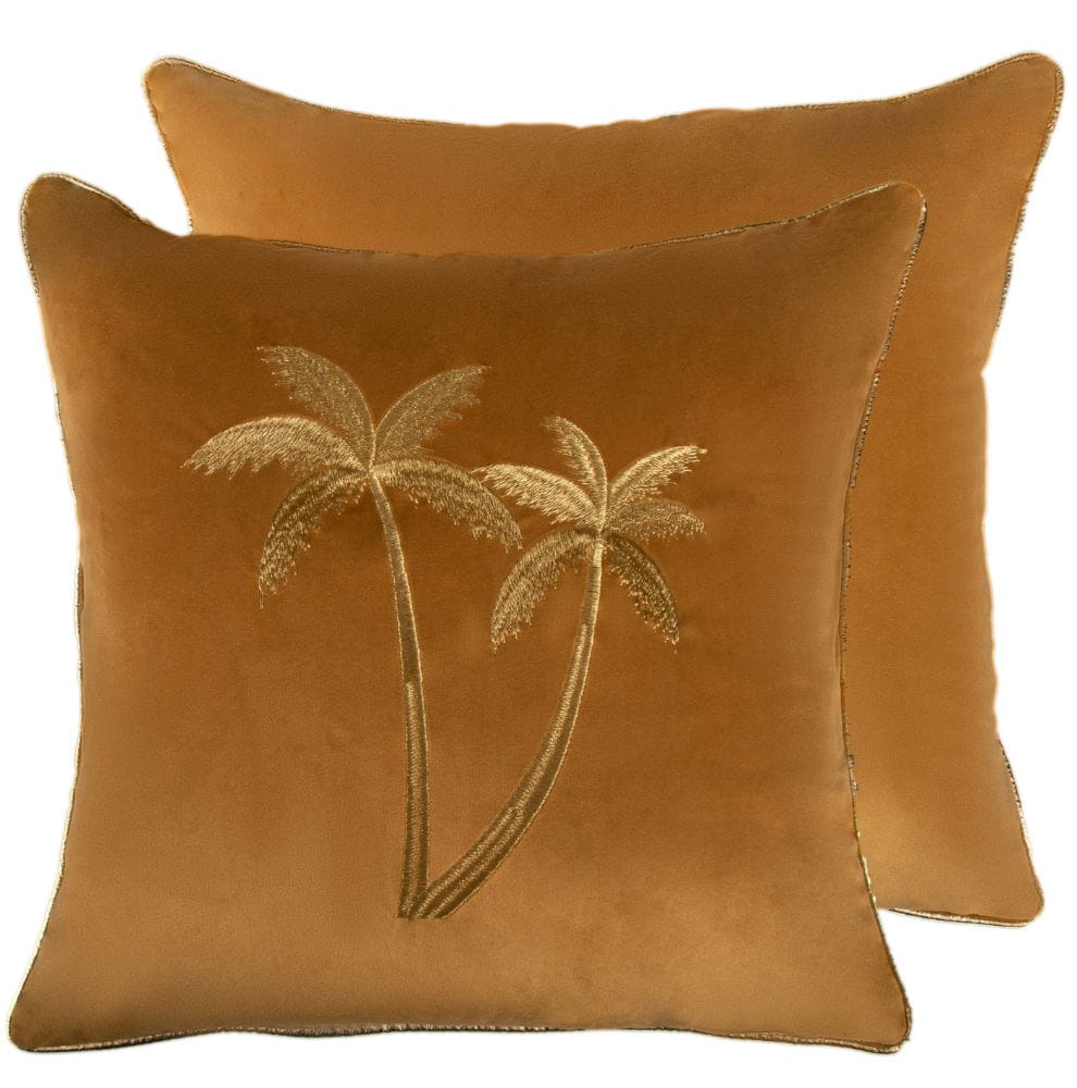 Malini Palms Whiskey Cushion - Image 2