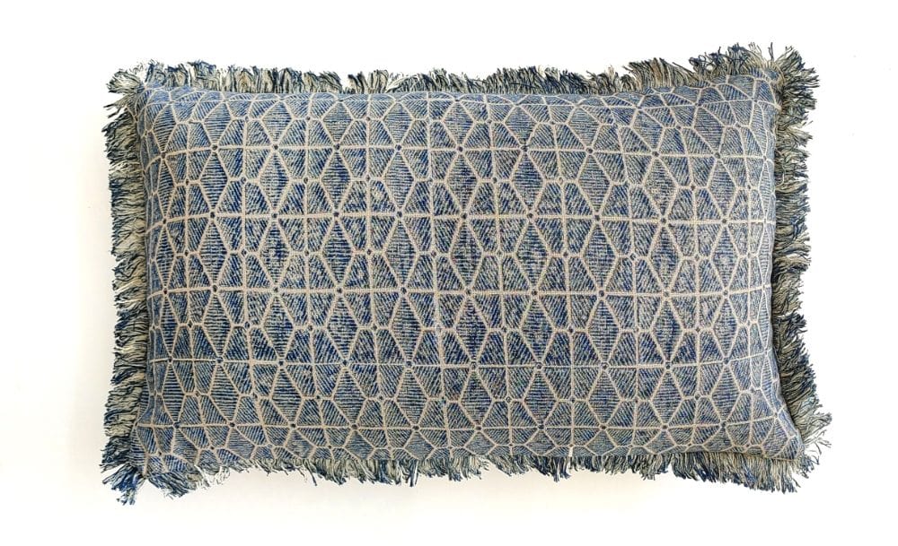 Malini Ravi Indigo Cushion - Image 2