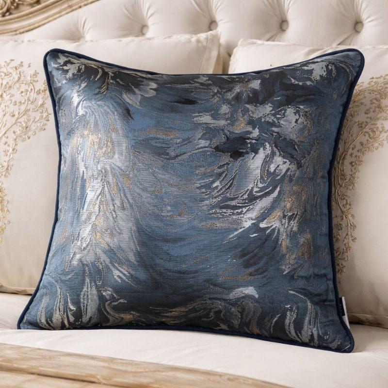 Malini Symphony Navy Cushion