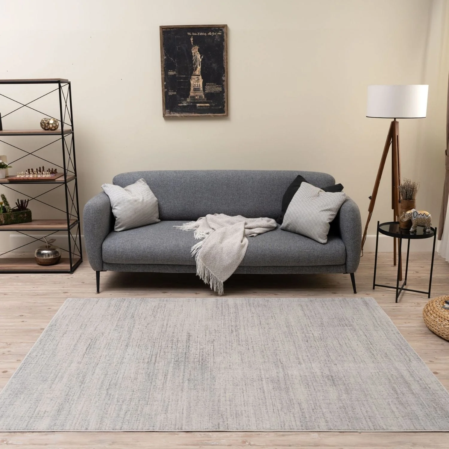 Montana Cream & Grey Rug | 3800 - Image 12