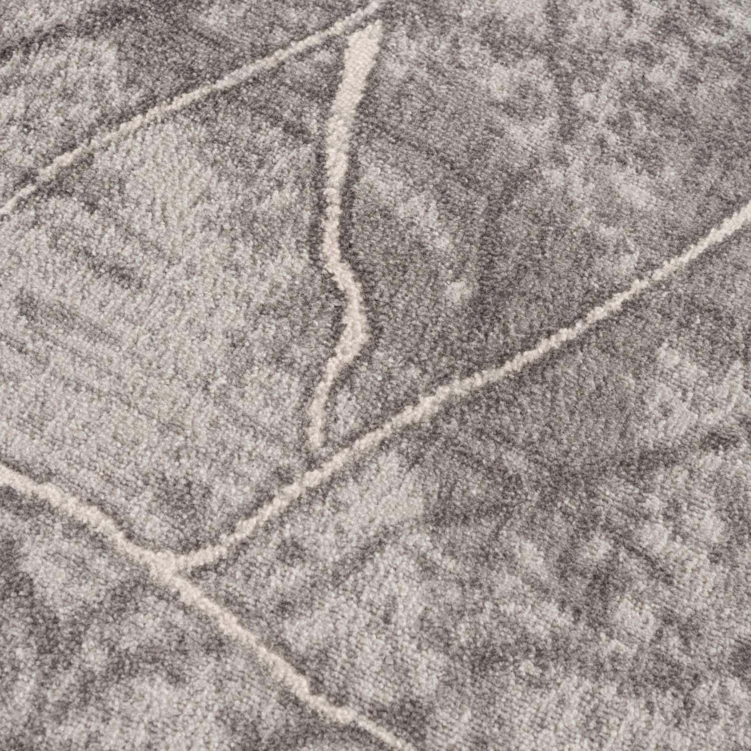 Montana Modern Dark Grey Rugs | 3740DG - Image 2