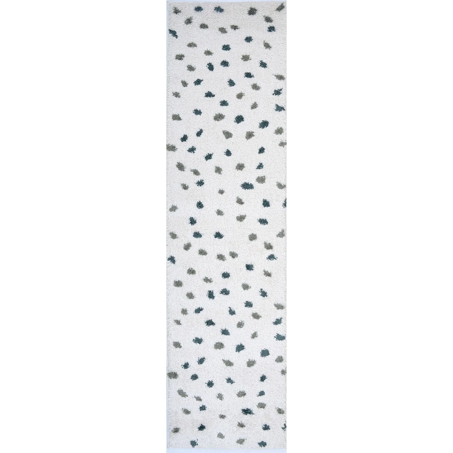 Moodi Shaggy Green Drizzle Rug - Image 10