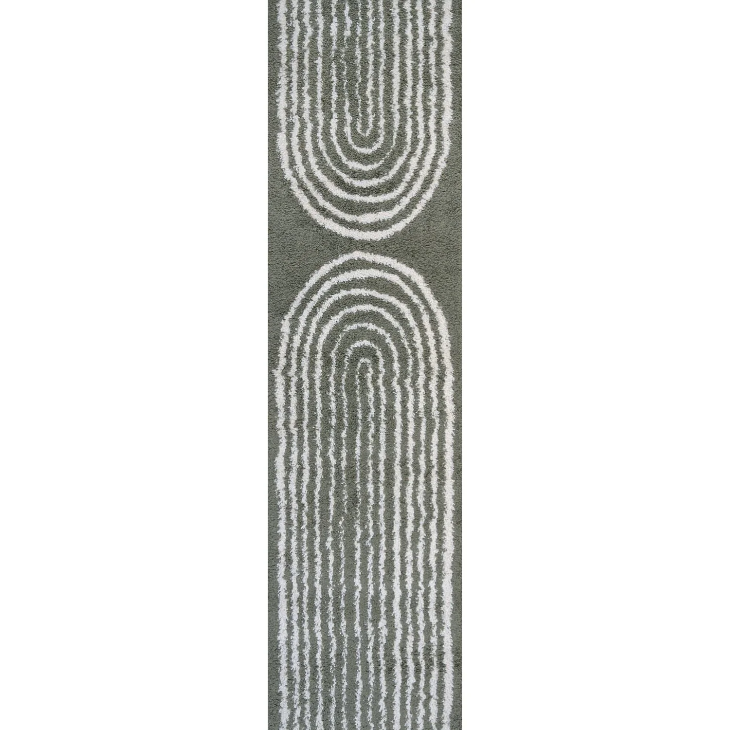 Moodi Shaggy Green Reverie Rug - Image 10