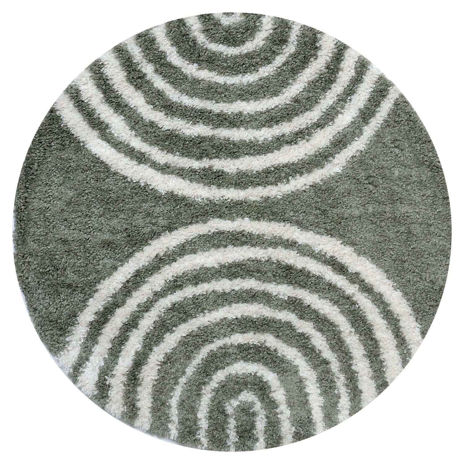 Moodi Shaggy Green Reverie Rug - Image 11