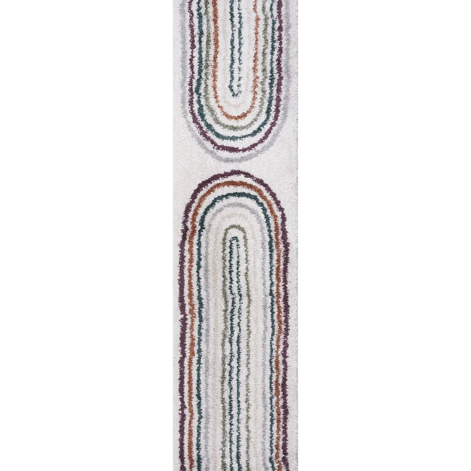 Moodi Shaggy Multicolour Raincat Rug - Image 10
