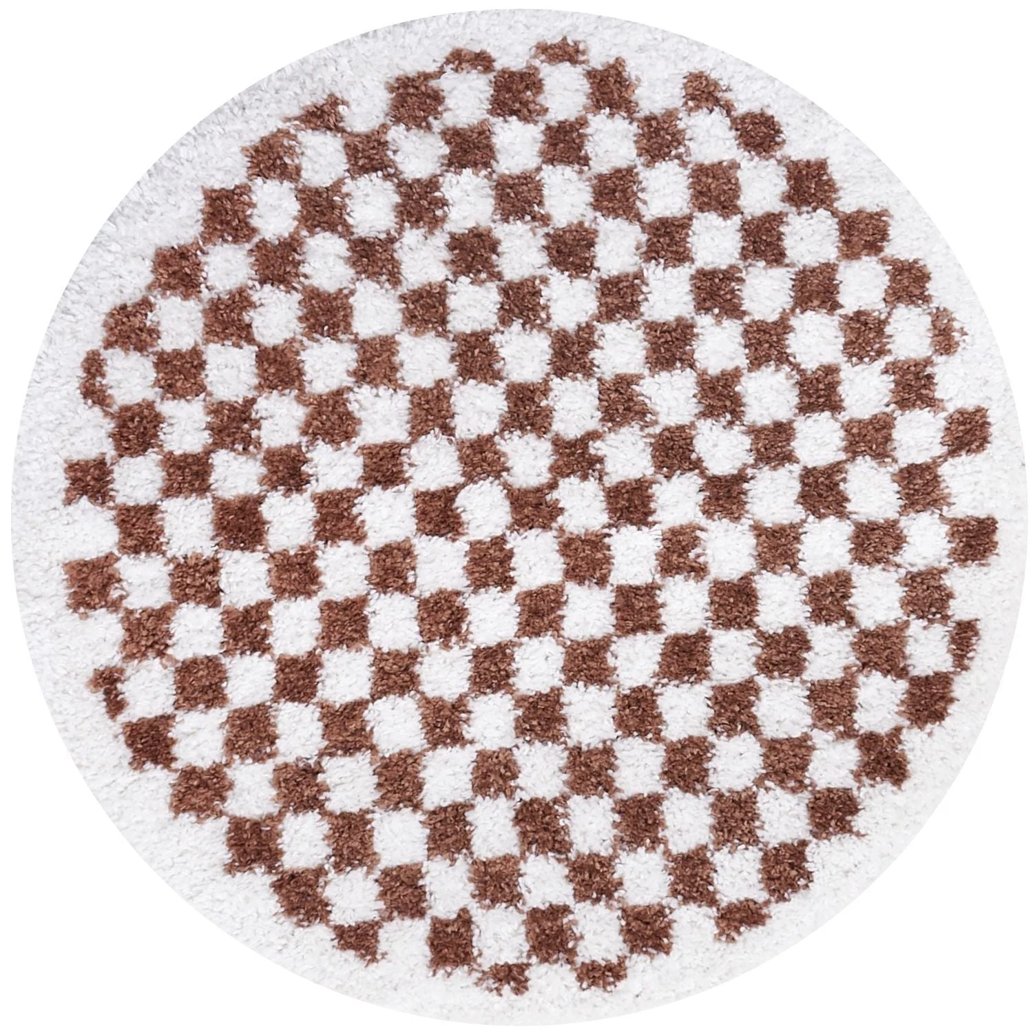 Moodi Shaggy Terra Pixelate Rug - Image 11