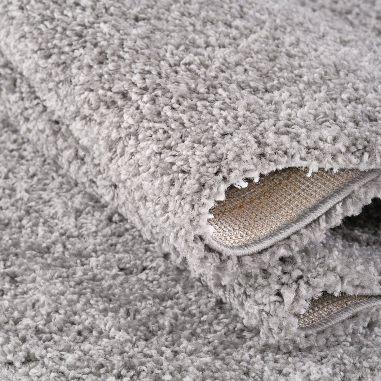 Myshaggy Solid Grey Rug - Image 4