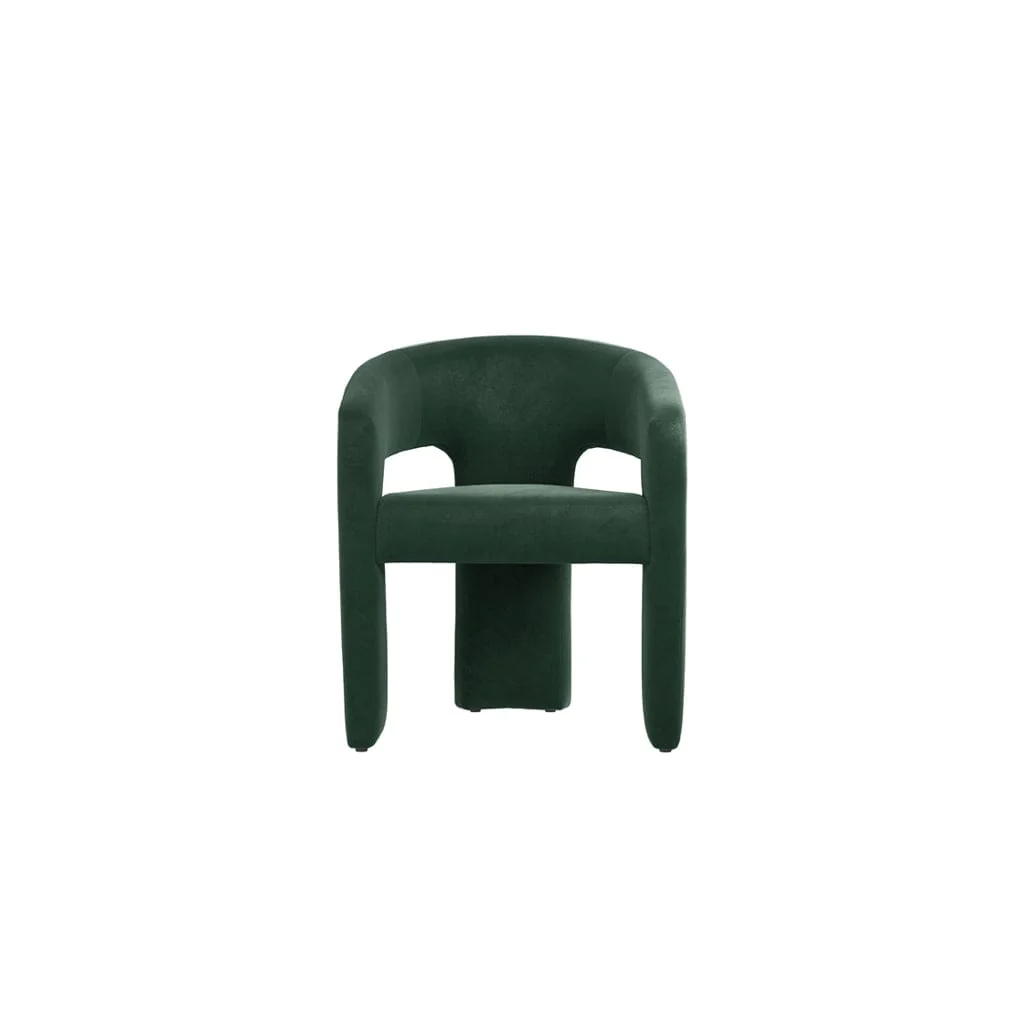Alba Forest Green Dining Chair - Image 2