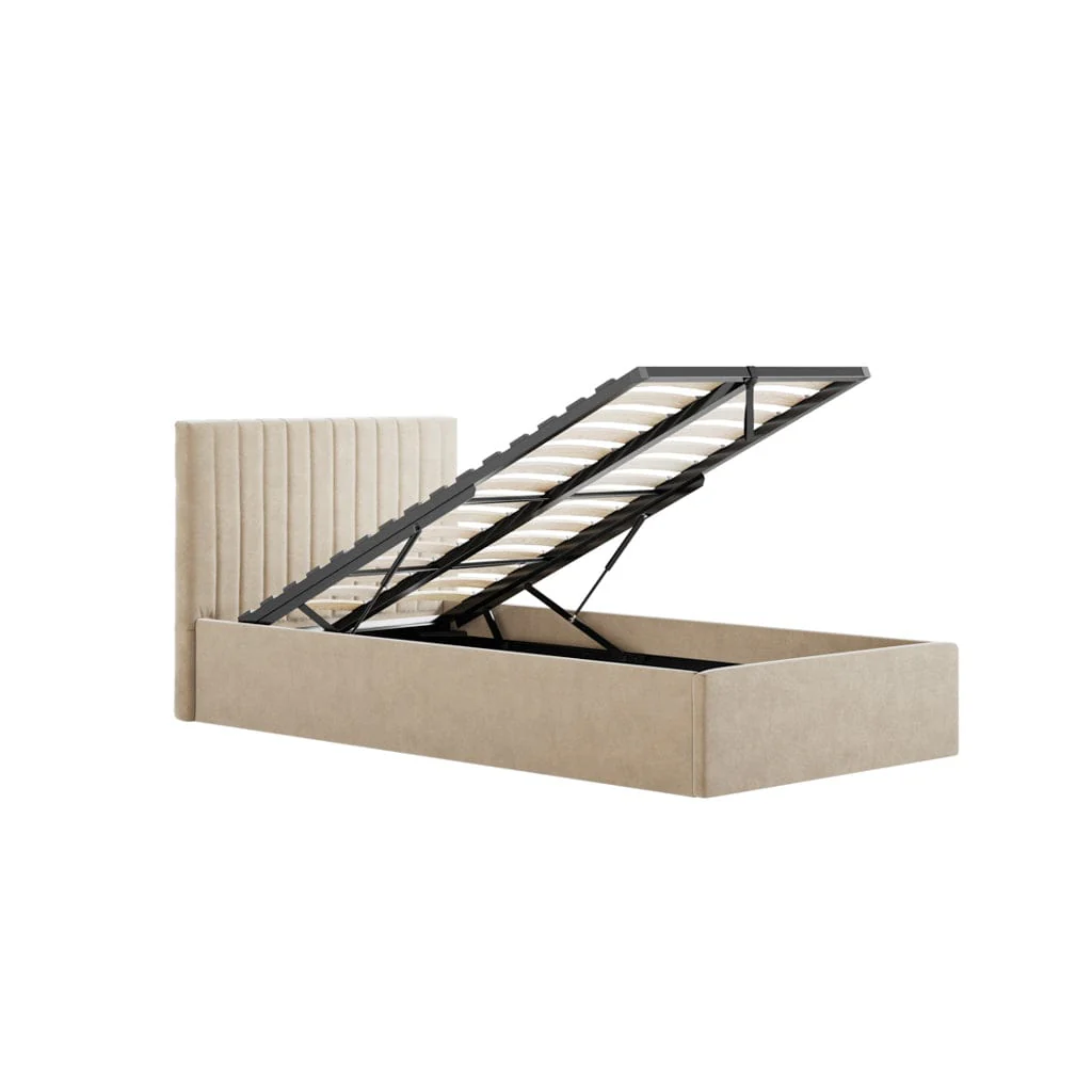 Berlin Beige Single Bed - Image 5