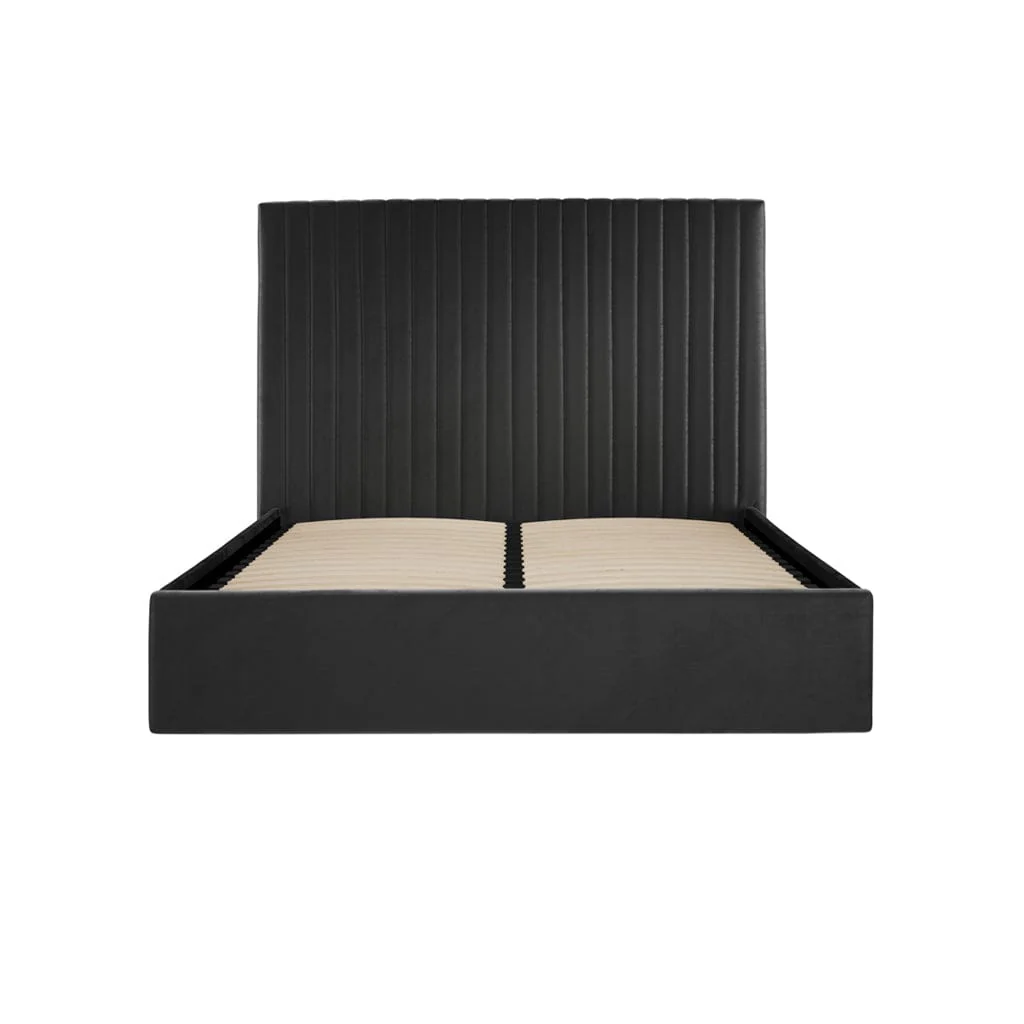 Berlin Black Tall King Bed - Image 5