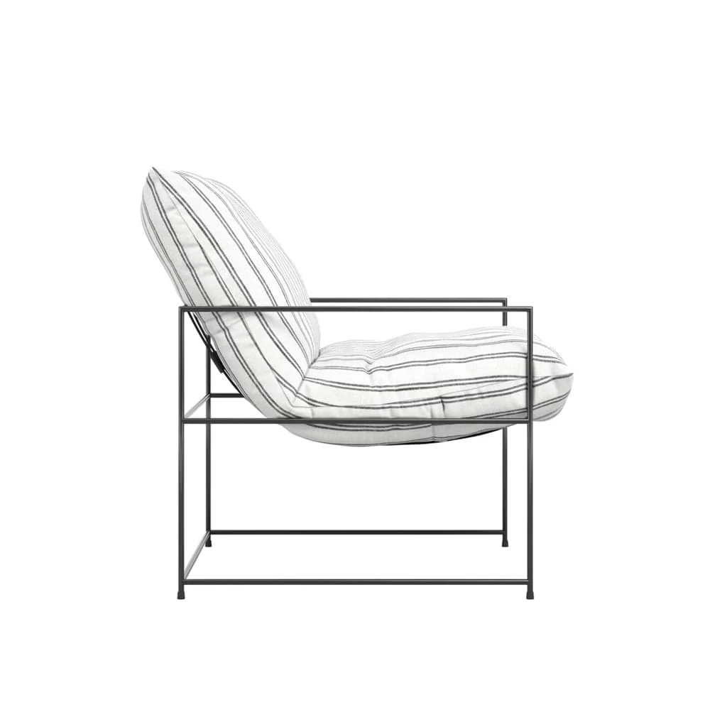 Brook Chalk Stripe Chair - Image 4