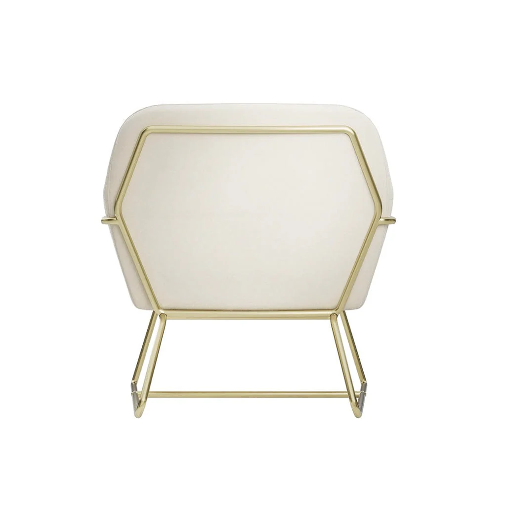 Charles Cream Chair - Image 4