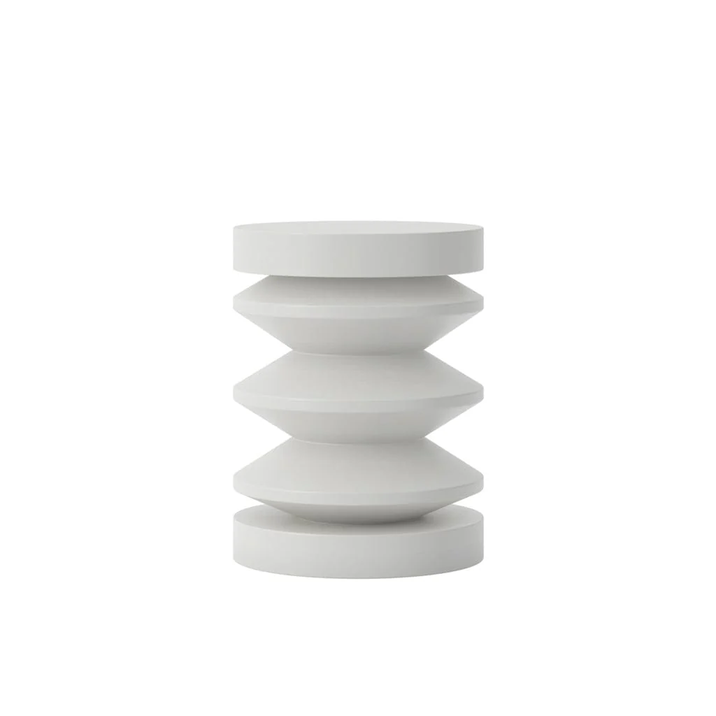 Iris White Side Table - Image 5
