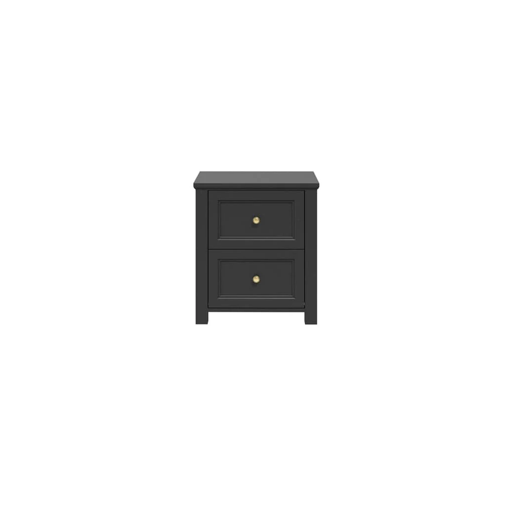 Ives Black Double Wardrobe - Image 7