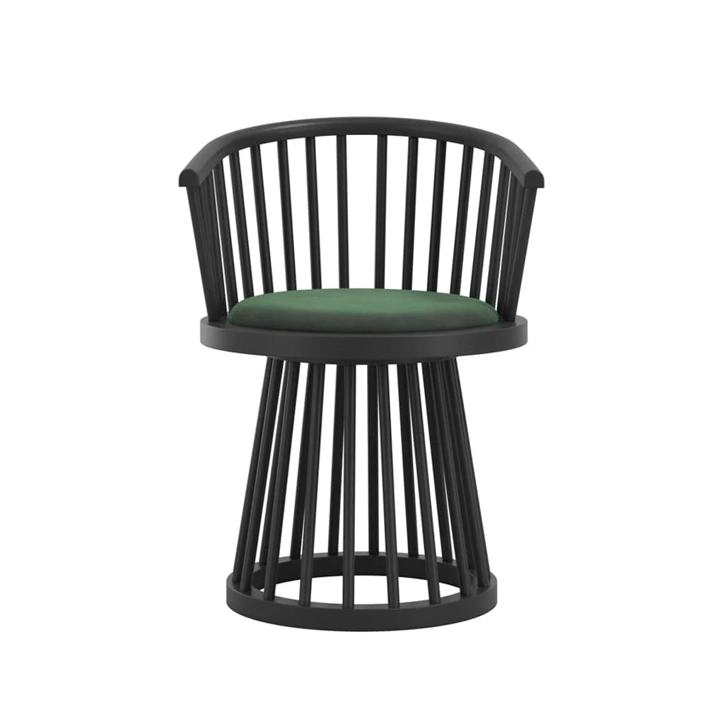 Lina Black Dining Chair - Image 5