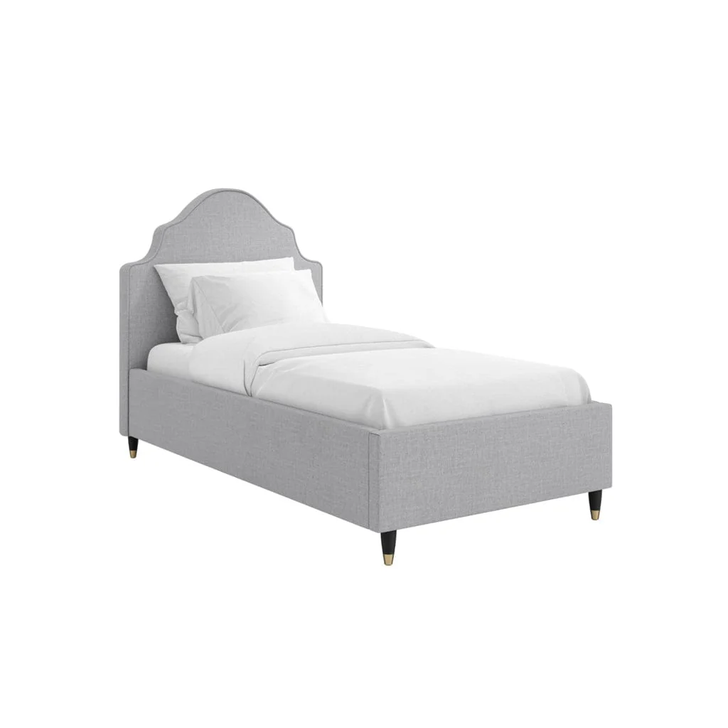 Monterey Light Grey Single Bed - Image 2